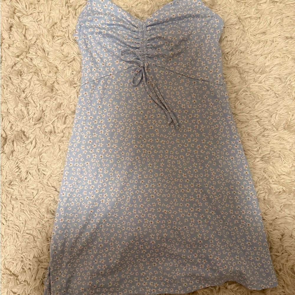 Altar’d State Floral Blue Dress